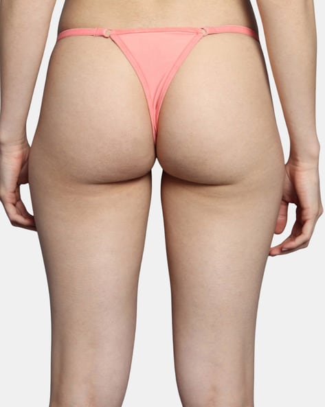 Girar Women Thong Beige, Red, Black, Yellow, Pink, White Panty - Buy Girar Women  Thong Beige, Red, Black, Yellow, Pink, White Panty Online at Best Prices in  India