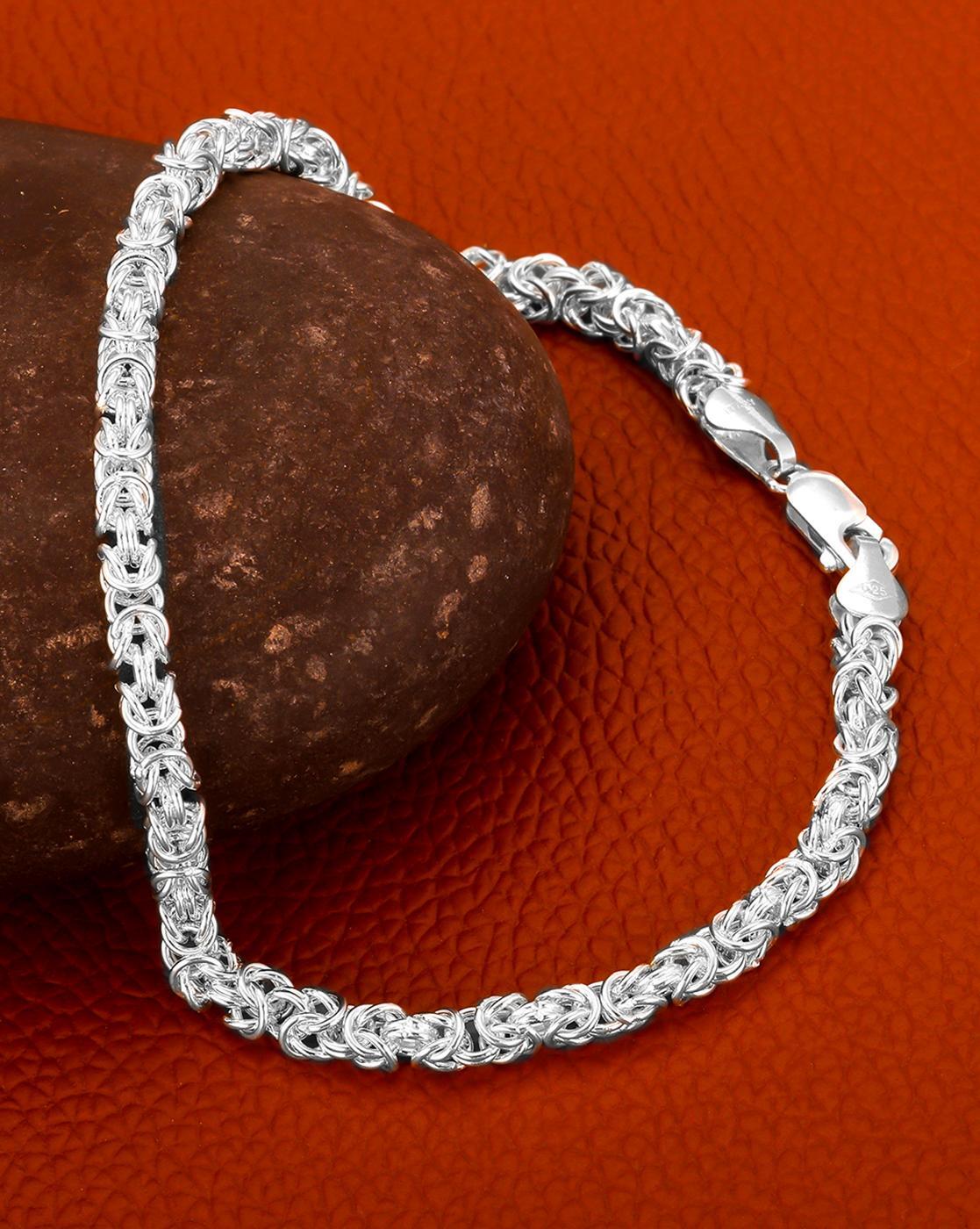 Buy Silver Bracelets  Bangles for Boys by Giva Online  Ajiocom
