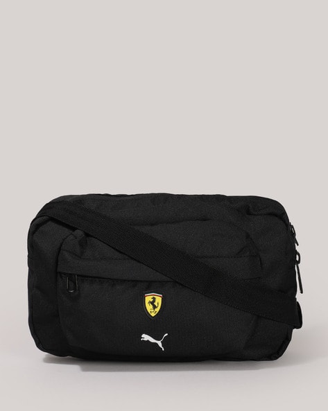 Waist Bag Ferrari Purse Online Buy Black Utility Bags For Men By