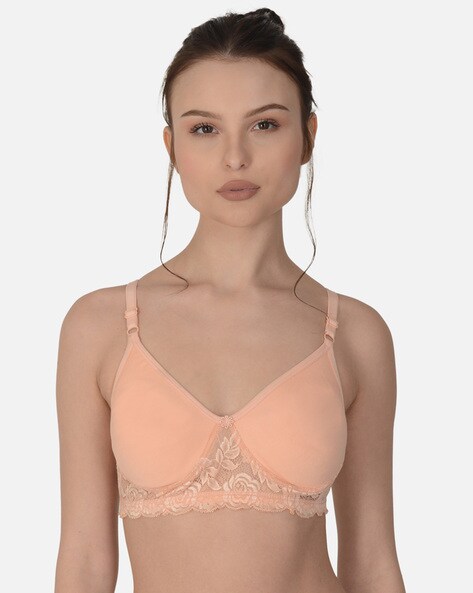 STRANGE THING Women Full Coverage Non Padded Bra - Buy STRANGE THING Women Full  Coverage Non Padded Bra Online at Best Prices in India
