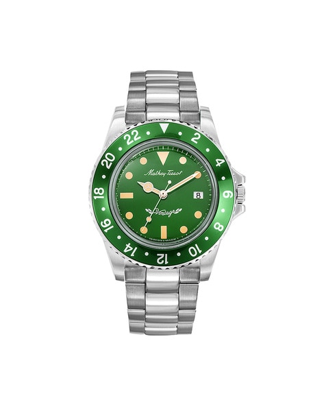 Mathey tissot green online dial