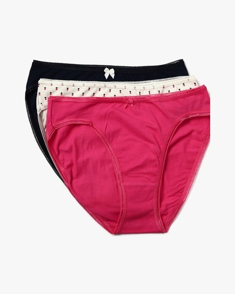 Panties Mixed Colors Women Cotton Brief, Mid at Rs 50/piece in
