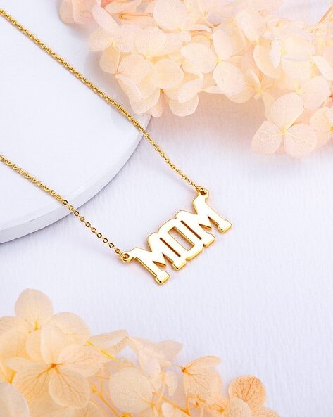Mom Necklace - Sterling Silver Stacked Custom Personalized Keepsake Family  Kids Names Necklace - Personalized Jewelry - Engraved Jewelry