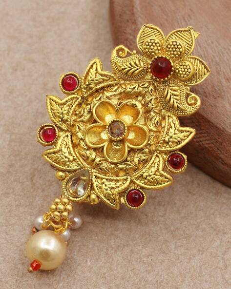 Saree brooches and pins on sale online