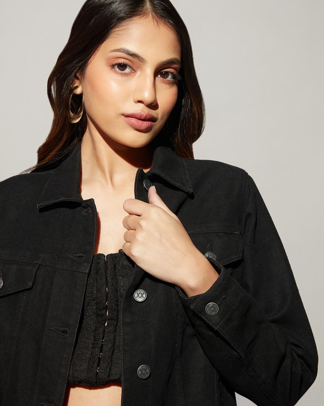 DAKOTA BLACK JACKET – HIDDEN JEANS