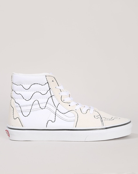 Vans Printed High-Top Lace-Up Shoes