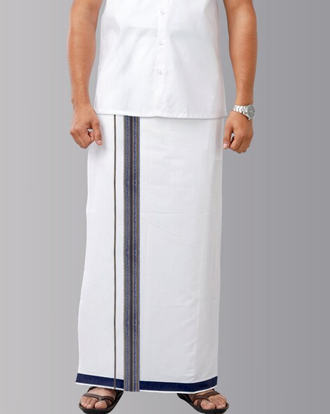 Ramraj dhoti with pocket best sale