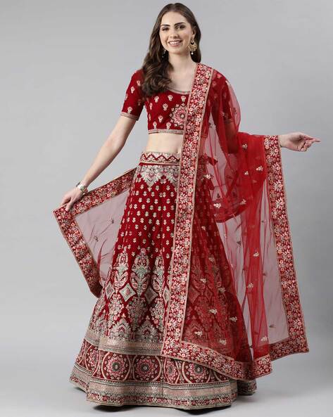 Embroidered Net Dupatta Price in India