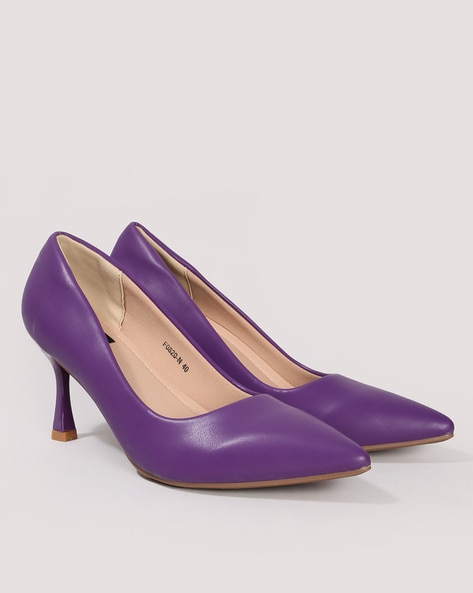 Dark sales purple shoes