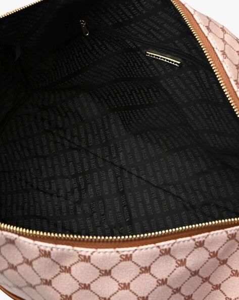 Buy STEVE MADDEN Black Bspeedy PU Zipper Closure Women's Tote Handbag