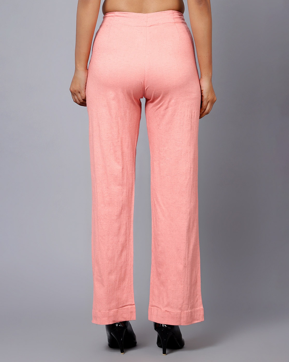 Buy Pink Trousers & Pants for Women by BANI WOMEN Online