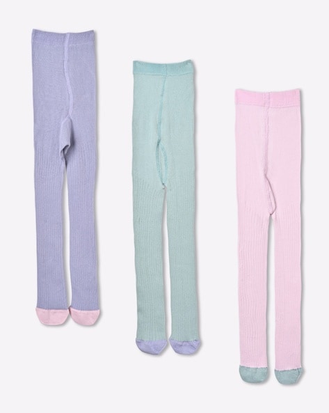 Buy Multicoloured Socks & Stockings for Girls by Marks & Spencer