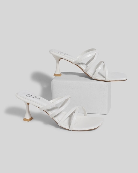 Square toe discount kitten heel mules