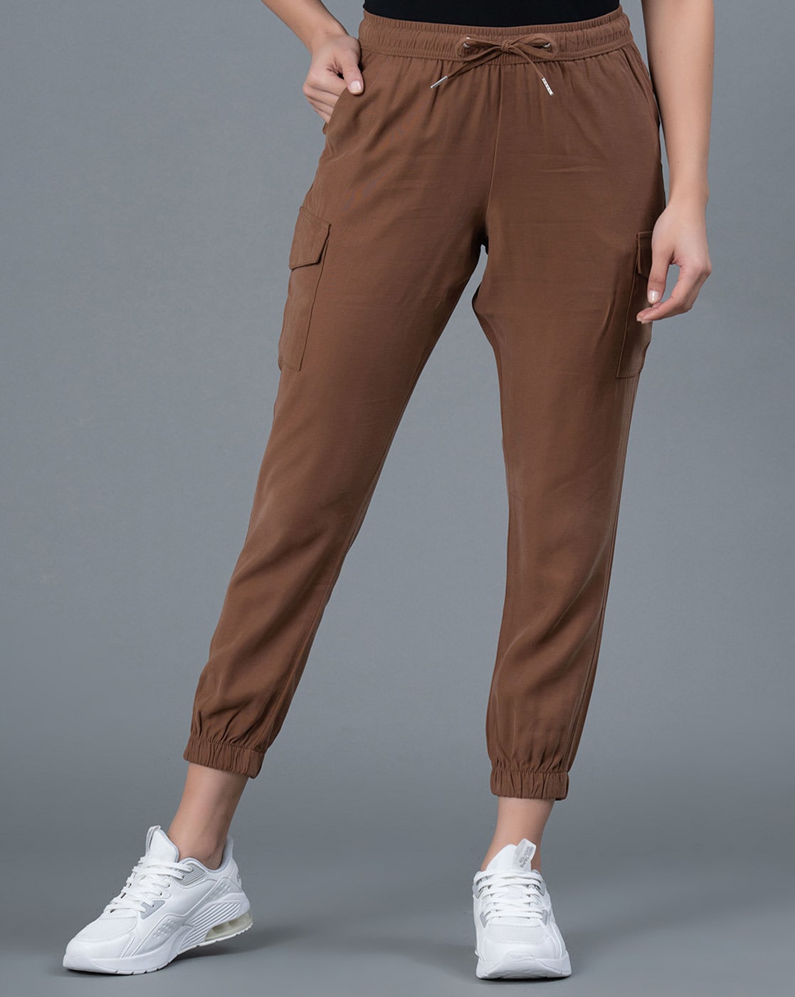 Buy Off White Trousers & Pants for Men by RED TAPE Online | Ajio.com