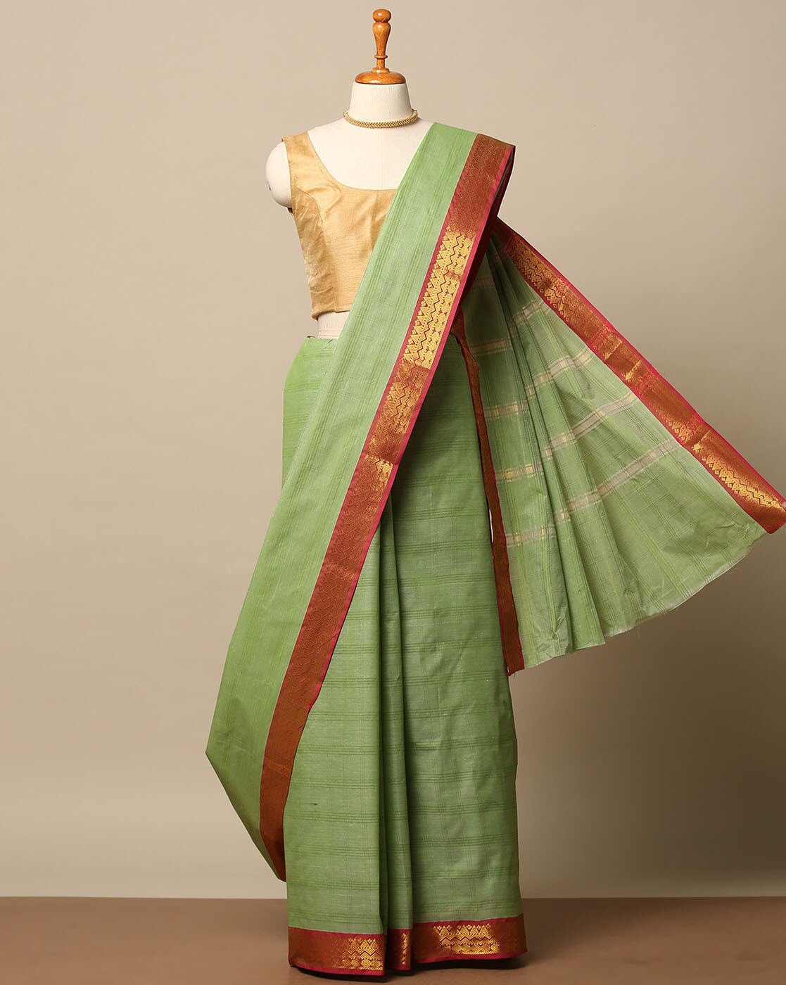 Buy Grey Sarees for Women by Indie Picks Online | Ajio.com