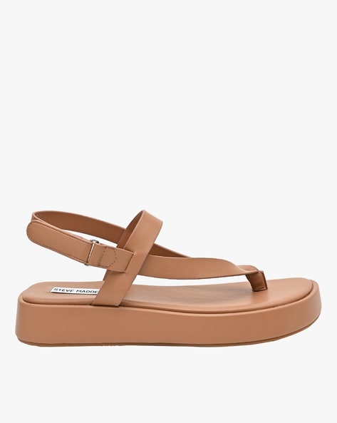 THROW BACK Black Sandals - Steve Madden Australia