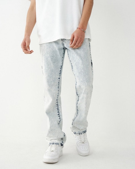 True religion acid wash best sale mens jeans