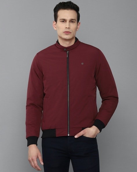 Buy LOUIS PHILIPPE JEANS Solid Cotton Regular Fit Mens Jacket | Shoppers  Stop