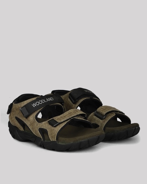 Buy Khaki Sandals for Men by WOODLAND Online Ajio