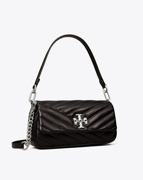 Tory Burch, Bags, Last Chance Tory Burch Kira Chevron Soft Lambskin Powder  Coated Shoulder Bag