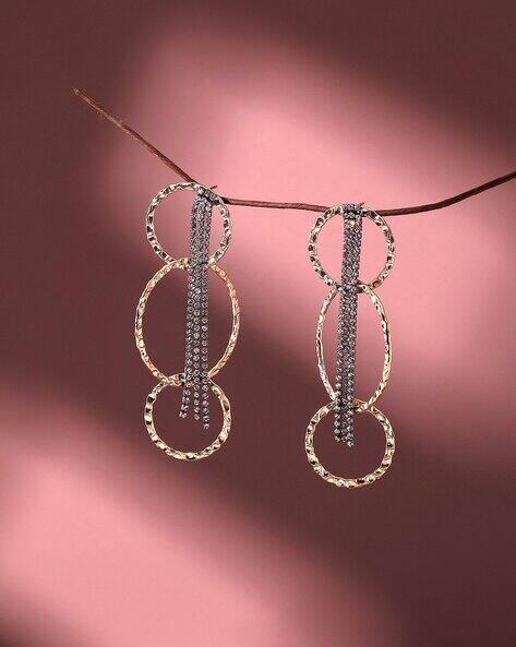 Sohi Brass Drop Earrings