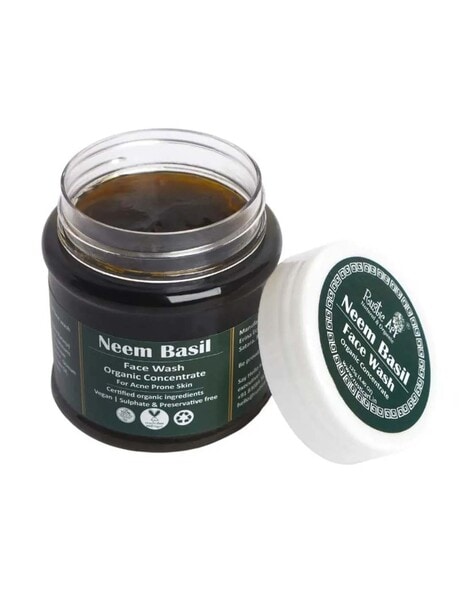 Organic Concentrate Neem Basil Face Wash