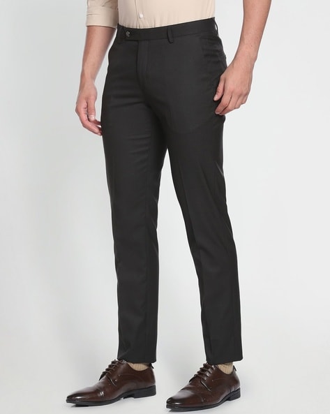 Buy Arrow Autoflex Dobby Textured Formal Trousers Online-demhanvico.com.vn