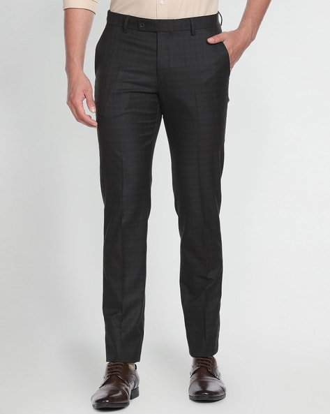 Arrow Men's Relaxed Fit Rayon Trouser (ARGT0104B_30W x 36L_Medium  Grey_Grey_30) : Amazon.in: Fashion