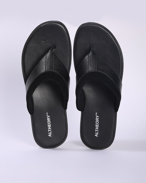 Balmain Black Gold Lace up Sliders Men Leather Sandals | Runway Catalog