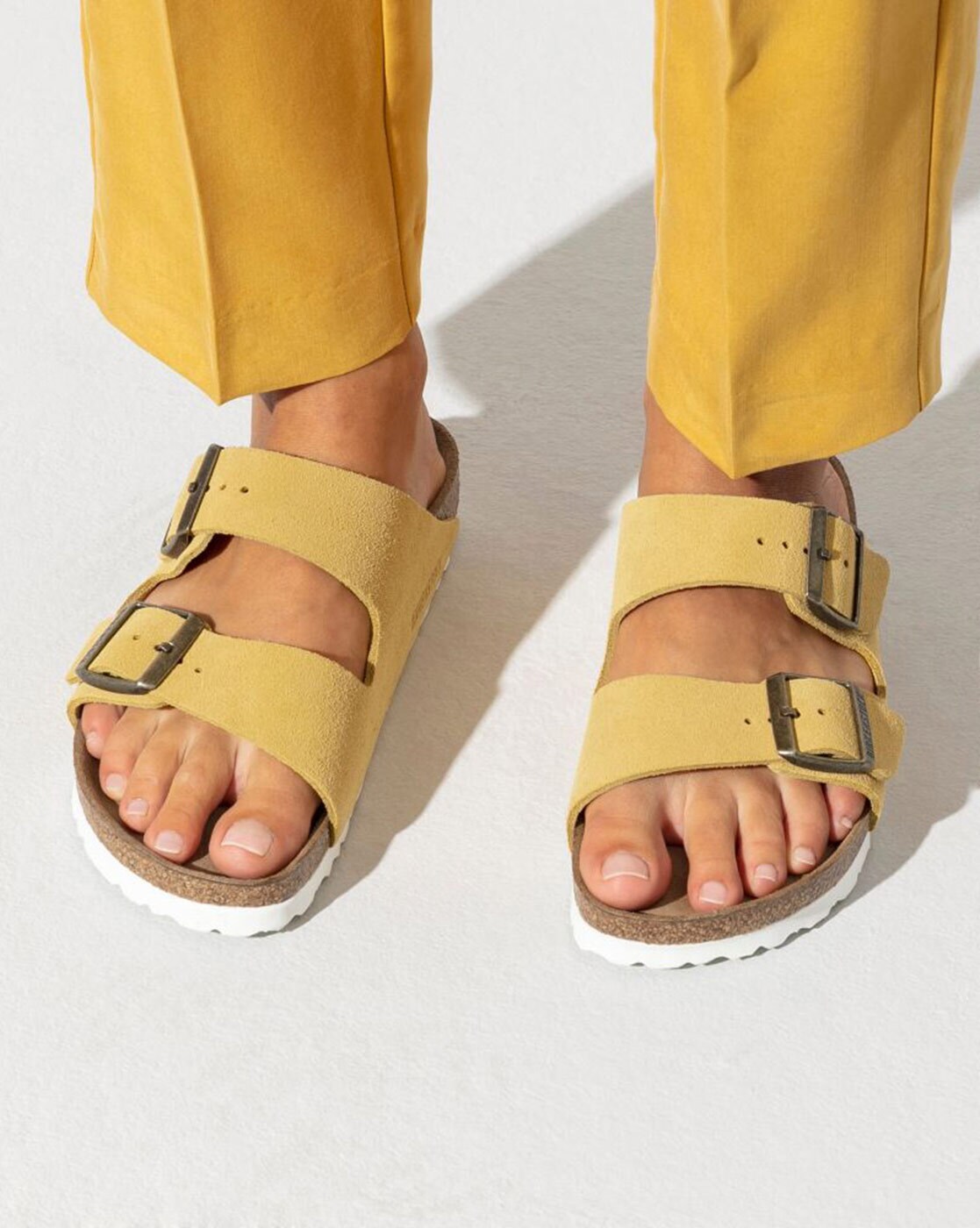 Birkenstock yellow 2024 arizona