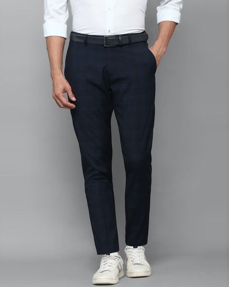 Buy Louis Philippe Black Trousers Online - 793947 | Louis Philippe