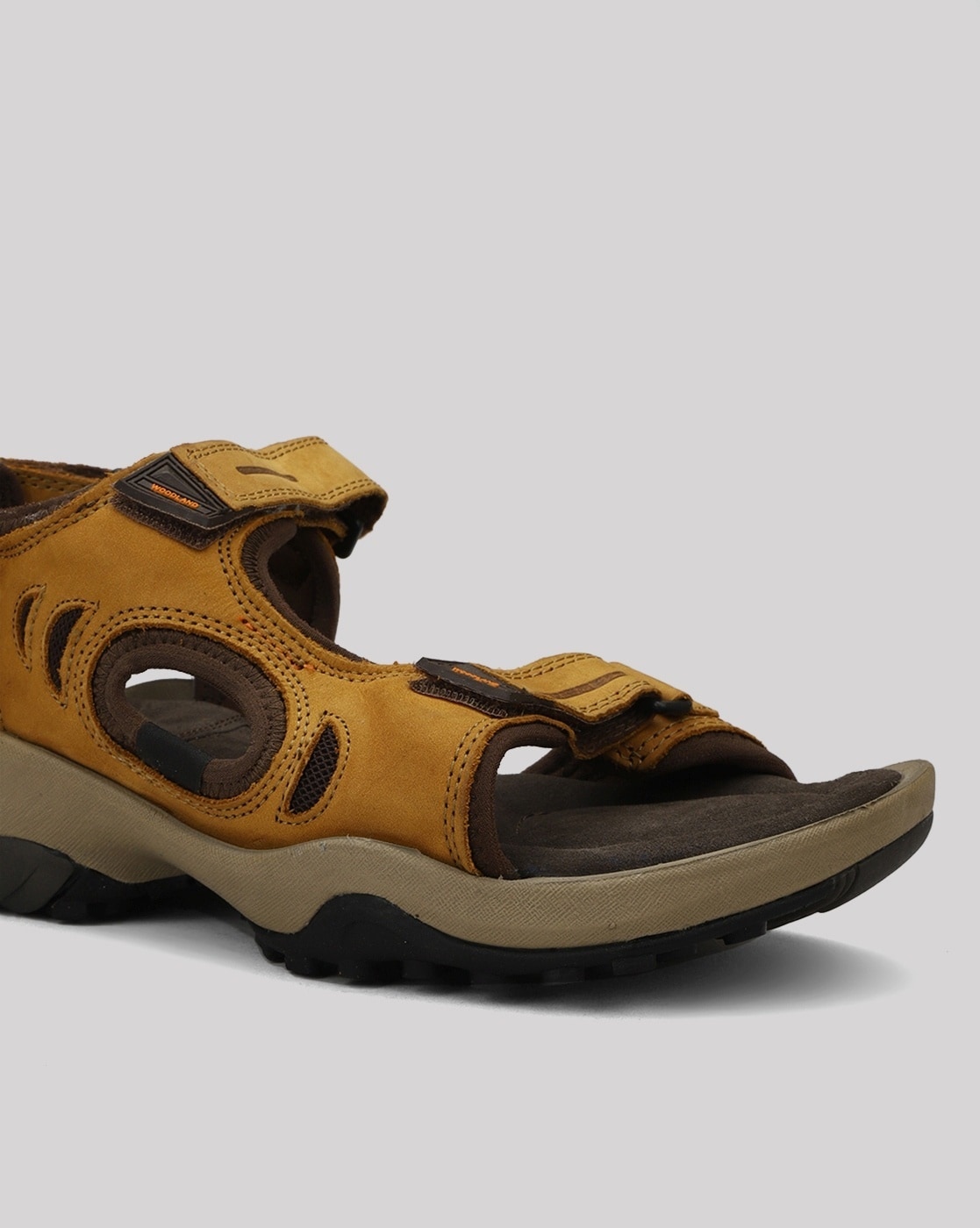 Buy Camel Brown Casual Sandals for Men by WOODLAND Online | Ajio.com