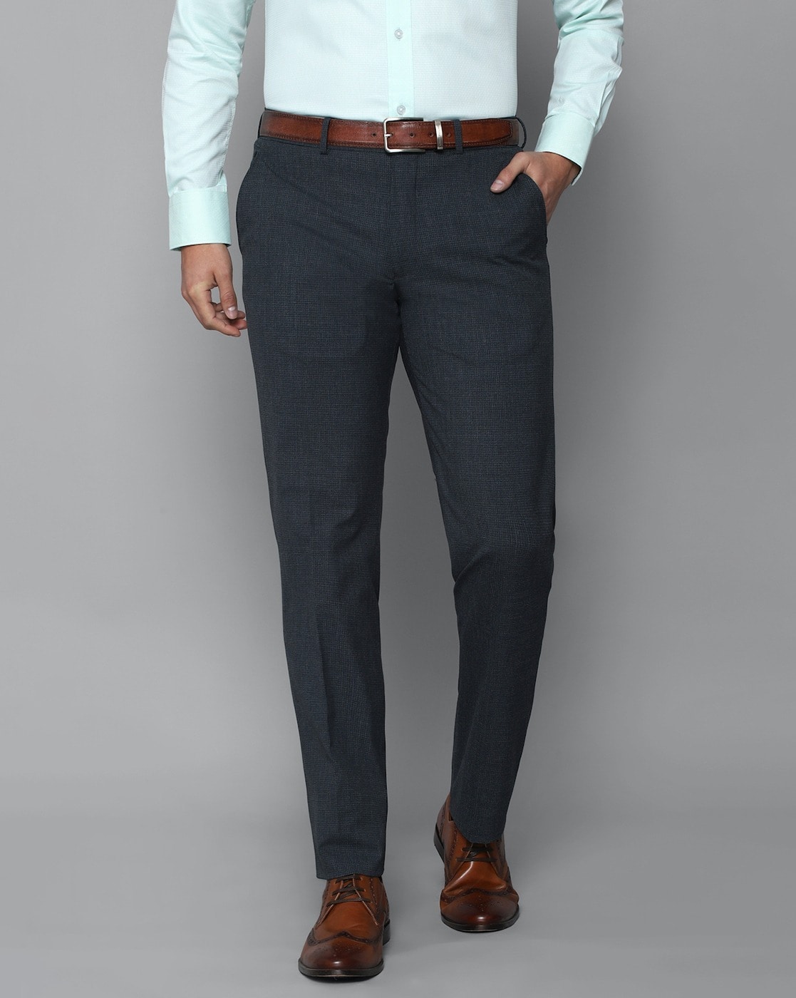 LOUIS PHILIPPE Men Textured Slim Tapered Fit Formal Trousers  Lifestyle  Stores  Kondapur  Hyderabad