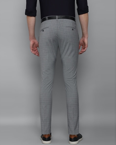 LP Trousers & Chinos, Louis Philippe Grey Trousers for Men at  Louisphilippe.com