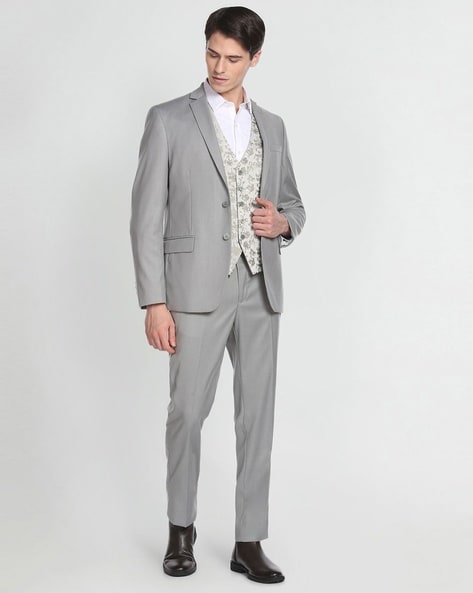 Arrow Single-Breasted 3-Piece Suit Set