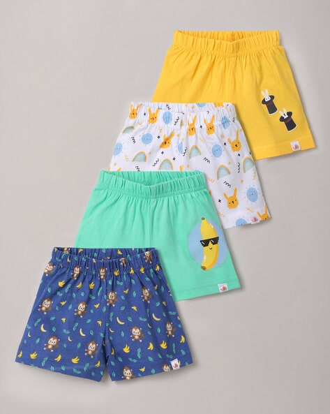 Buy Multicoloured Shorts 3 4ths for Boys by BUMZEE Online Ajio