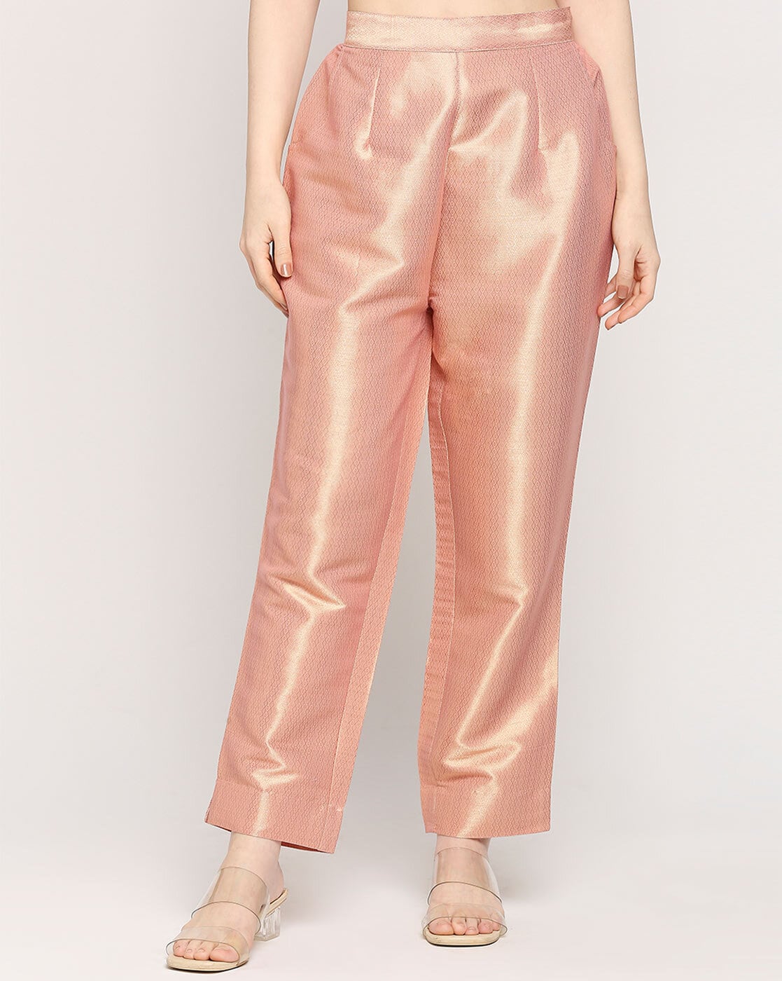 Halston Sequin Wide Leg Trousers | REISS USA