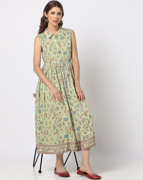 Buy Pista Green Dresses & Gowns for Women by Fusion Online