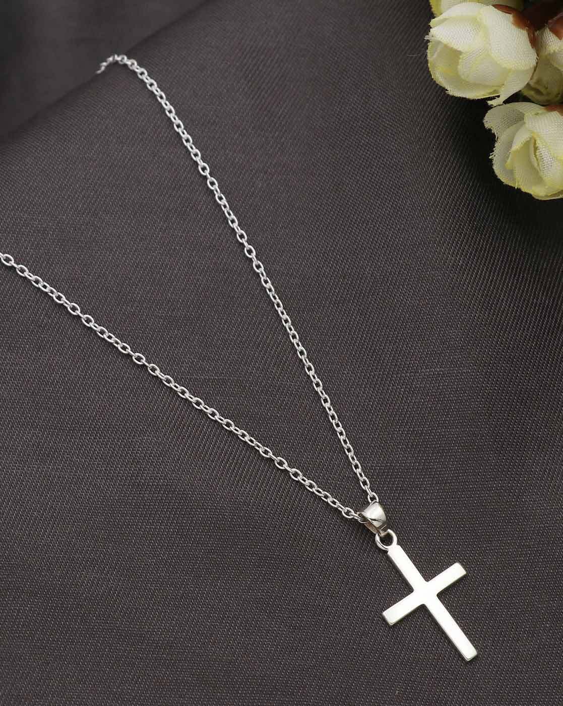Buy Silver Necklaces Pendants for Women by Itisha Online Ajio
