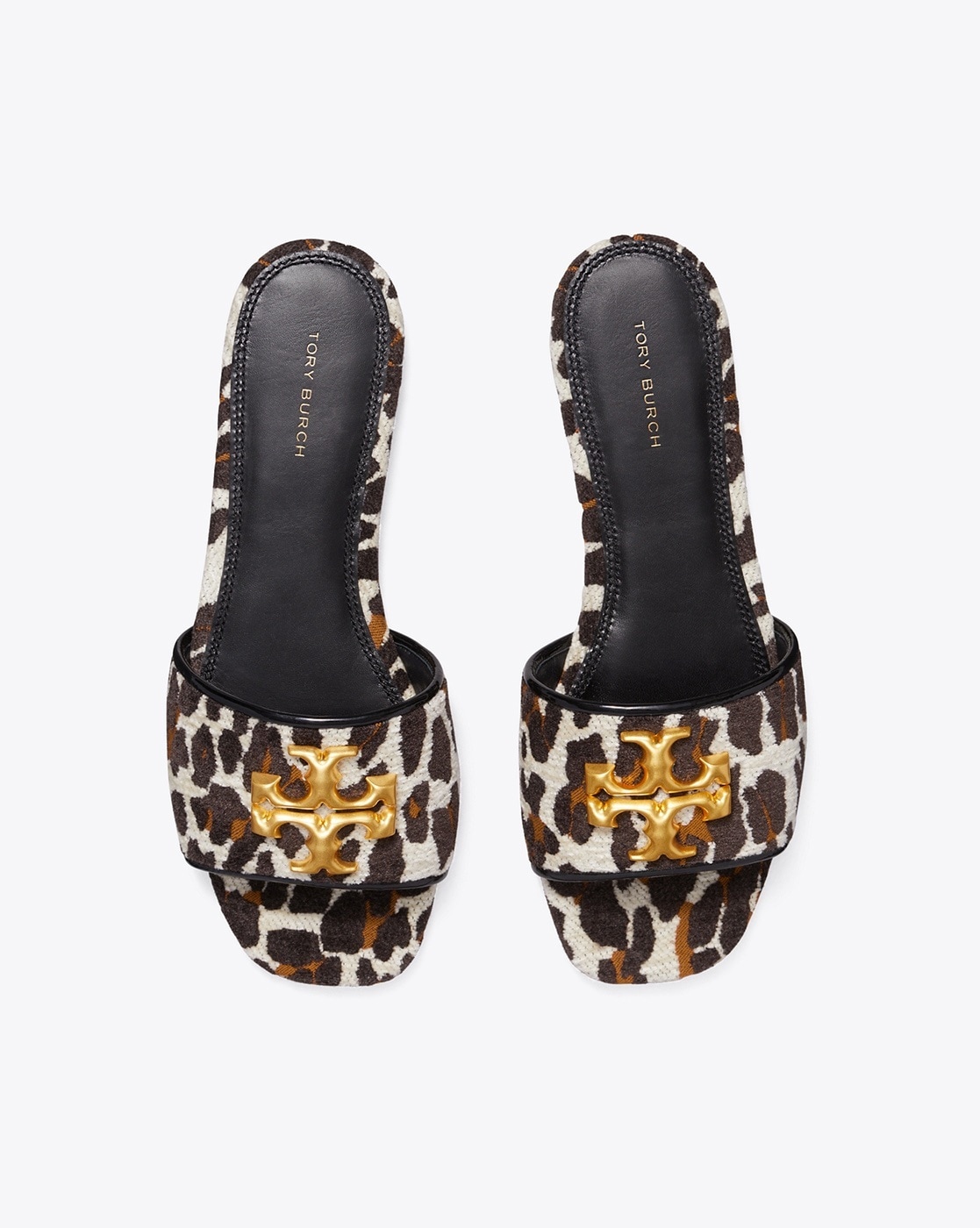 Eleanor Animal Print Slip On Sandals