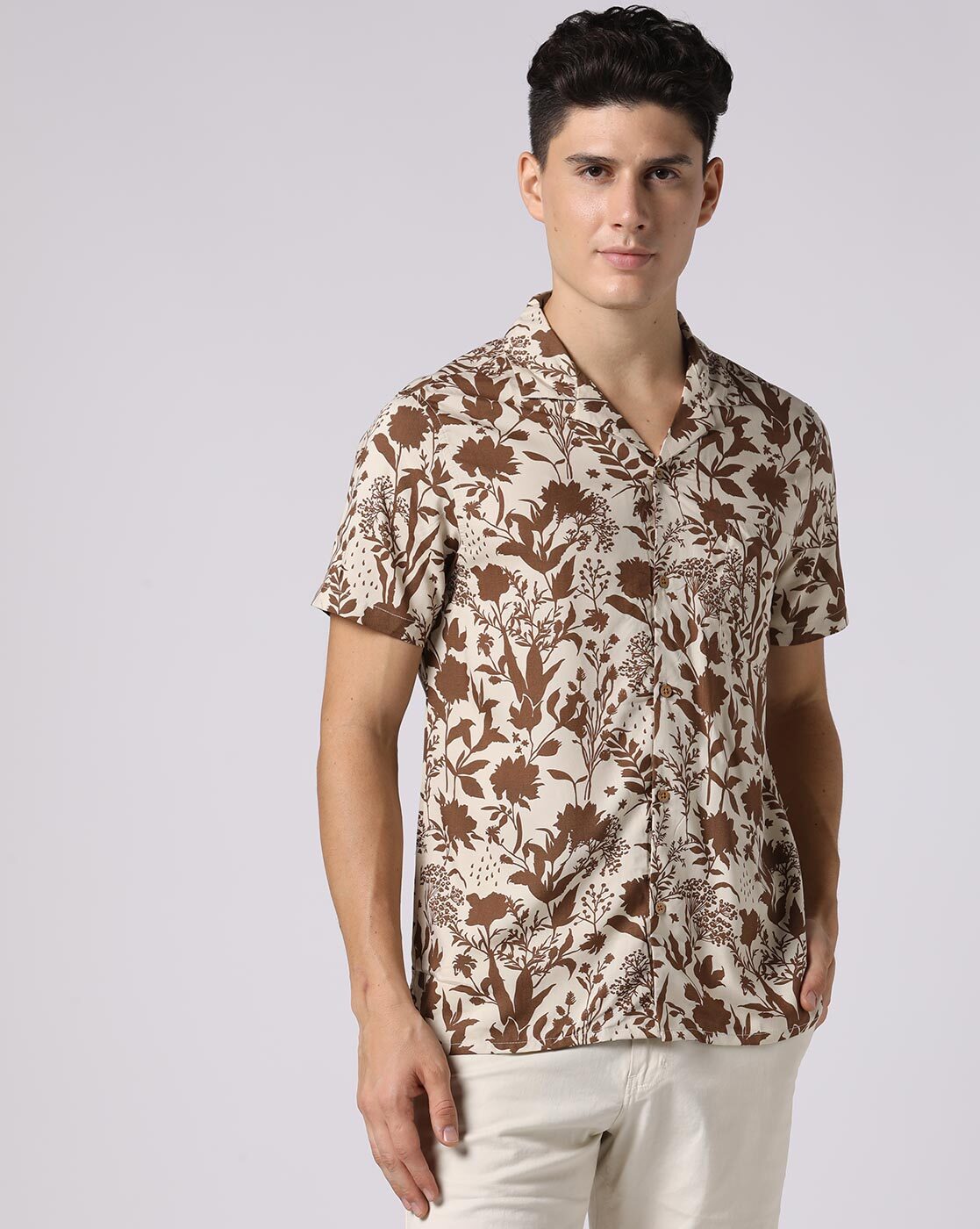 Penshoppe floral clearance polo