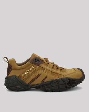 woodland Lace-Up Shoes with Logo Applique-picture-34