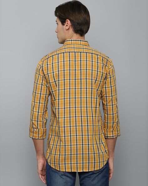 Collar Neck Casual Wear LP Men Shirts