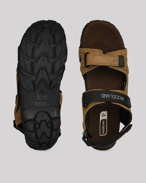 Buy Beige Casual Sandals for Men by WOODLAND Online | Ajio.com