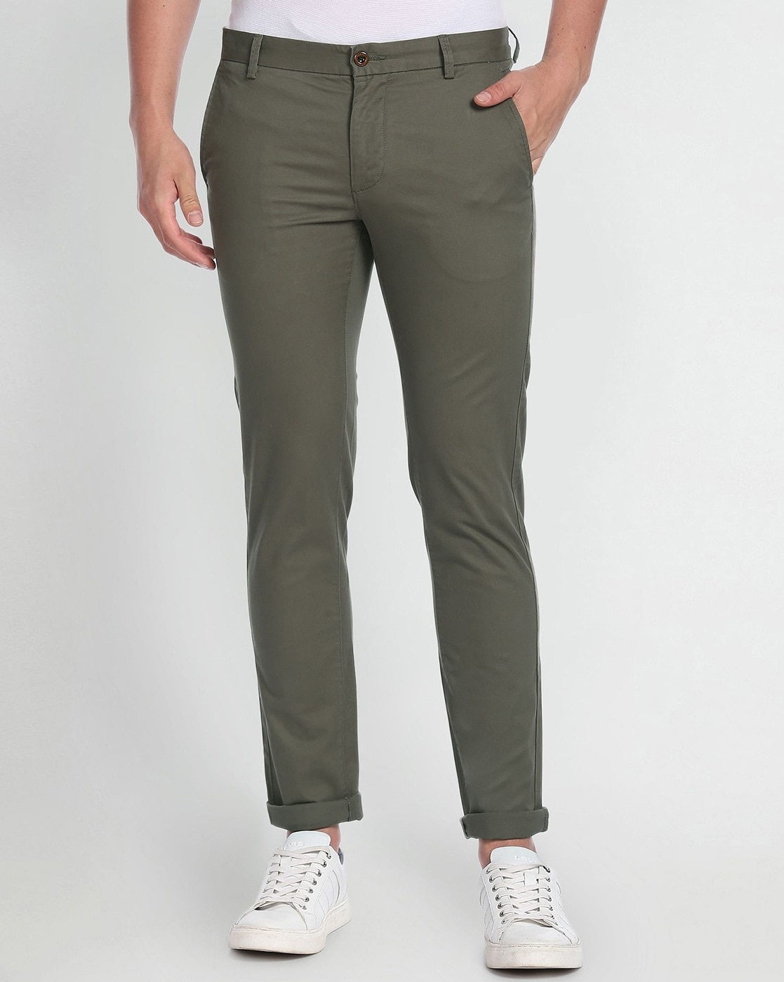 Buy Corneliani Green Regular Fit Trousers for Men Online  Tata CLiQ Luxury