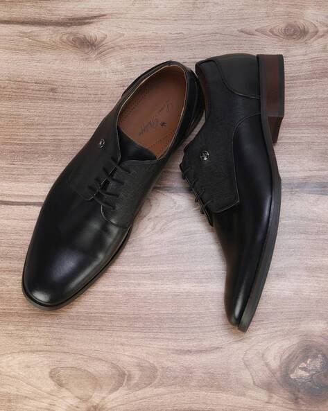 Buy Louis Philippe Oxford Formal Shoes For Men ( BLACK ) Online at Low  Prices in India 