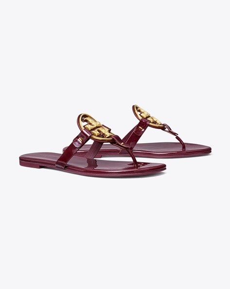 Tory burch store flat flip flops