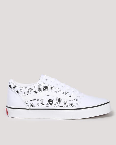 Women MN Ward Printed Low-Top Lace-Up Sneakers