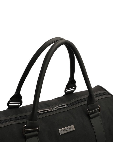 Panelled Duffel Bag with Carry Handles