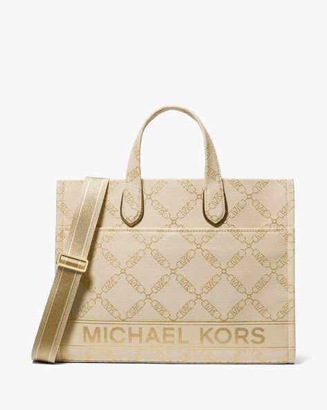 Michael Kors Brown Monogram Hamilton Legacy Leather Satchel Bag NWT –  Design Her Boutique